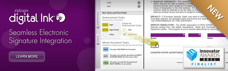 zipLogix Digital Ink - The Most Secure Way to Get a Signature! 