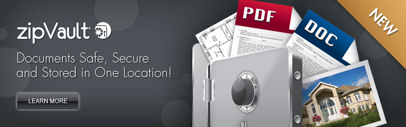 zipVault - Documents Safe, Secure and Stored in One Location!